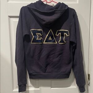 Sigma Delta Tau zip up hoodie